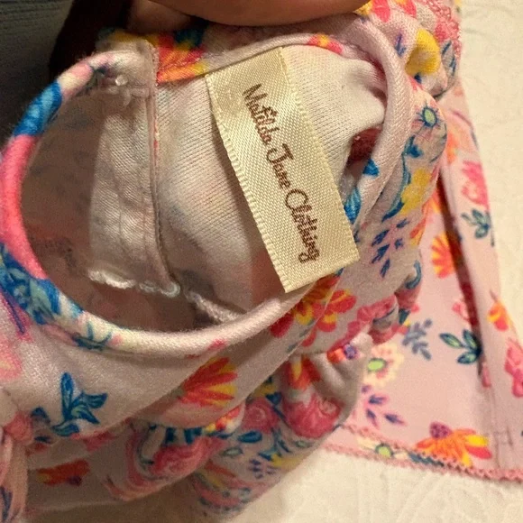 Matilda Jane Bright Floral Dress with Matching Doll Dress